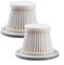 HpLive waschbare und wiederverwendbare HEPA-Filter für kabellosen Autostaubsauger(2 PACK)
