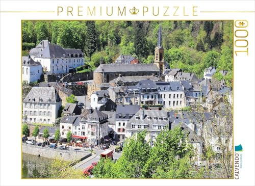 Puzzle · Bouillon, Kleinstadt in den belgischen Ardennen | 1000 Teile · Lege-Größe 64 × 48 cm · CALVENDO Puzzle