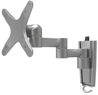 Support de Moniteur Grand écran Support de télévision Mural en Alliage d'aluminium 32 Pouces Grand Cintre télescopique Porteur L04