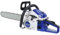 toxaaiwr 58CC Petrol Chain saw, 550ML Large Capacity Fuel Tank Petrol Powered Chainsaw,20 Inch Powerful Chainsaws for Tree Wood Cutting Blue