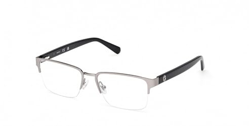 GUESS GU50326 Matte light ruthenium 53/17/145 MAN Eyewear Frame