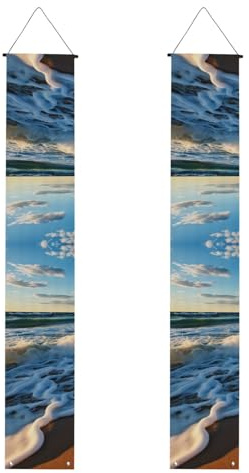 Veranda-Banner mit Meereswellen-Motiv, Outdoor-Banner, Thanksgiving-Dekorationen, für alle Feiern