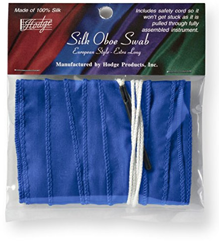 Hodge Silk lang Oboe Swab – Blau