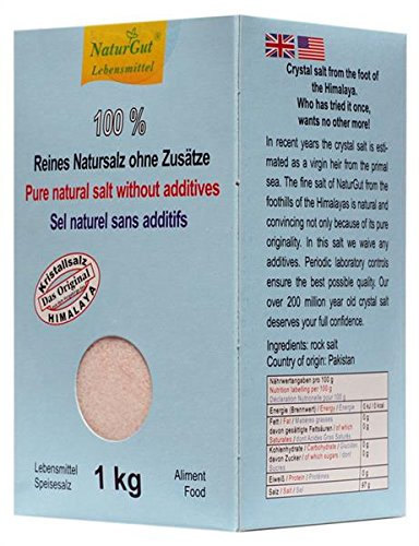 Sali di cristallo dal promontorio dell'Himalaya - sale fine in confezione 1 kg