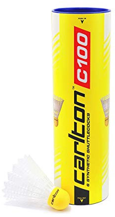 Carlton C-100 weiß Medium Speed Badminton Shuttle