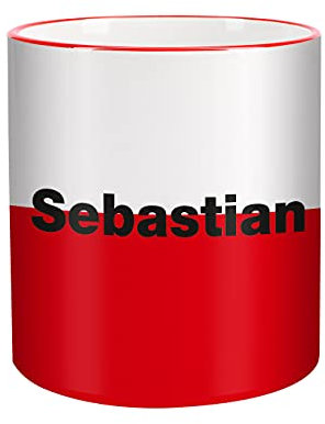 Herz & Heim® Tasse mit Wunschnamen und Flagge - Polen -