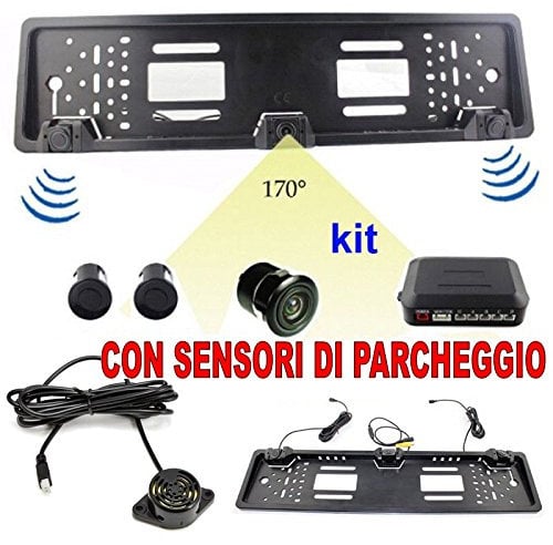 Kennzeichenhalter DVR mit Rückfahrkamera und Einparkhilfe 170 ° Auto cw237