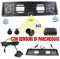 AntDau71 - PORTA TARGA DVR CON TELECAMERA POSTERIORE E SENSORI DI PARCHEGGIO 170° AUTO CW237