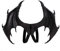 BaronHong Halloween Karneval Kostüm Cosplay Dämon Drachenflügel für Adult Kid (schwarz, M)