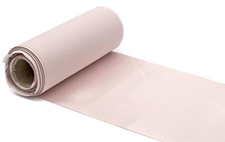 Creativery 9m Rolle Satinband 15cm // Tischläufer Tischband Satin Deko Band Stoff 16cm (Taupe 823)