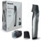 Panasonic ER-GK80-S503 Wiederaufladbarer Körperschneider für Herren (Taschenform, i-Shaper, Edelstahl, lange Akkulaufzeit, Zubehör für feine Zonen, 20 Längen, 2 Kämme und Hülle), Schwarz