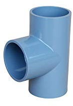 altone PD-01497 Raccord en T PVC Gris 50 mm