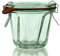 Weck 12 Einkochgläser 80ml Gugelhupf Form RR60 mit Glasdeckel, Ringen und Klammern im Original Karton (Mit Glasdeckel, Ringen und Klammern)