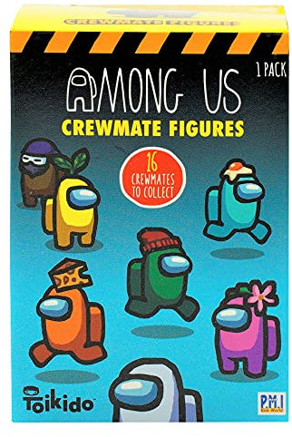 Among Us Crewmate Figuren Serie 1 Blindbox sortiert, offizielles Merchandise-Produkt, perfekte Sammelfigur, Geschenk für jeden Spielefan