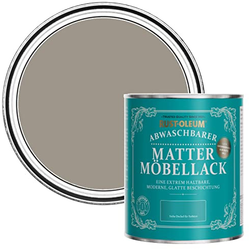 Rust-Oleum Brown Furniture & Skirting Board Paint in Matt Finish - Whipped Truffle 750ml