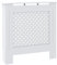 vidaXL MDF Heizkörperverkleidung Weiß 78 cm