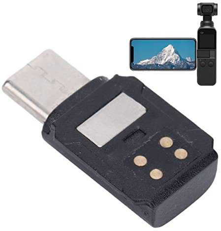 ASHATA TYP C Datenanschlussadapter, Smartphone USB TYP C Anschlussadapter für 2 Osmo Handkamera, USB C Adapter für OSMO Kamera