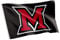 Desert Cactus Miami University (OH) Flagge RedHawks Flags Banner 100% Polyester Indoor Outdoor 3x5 (Stil A)