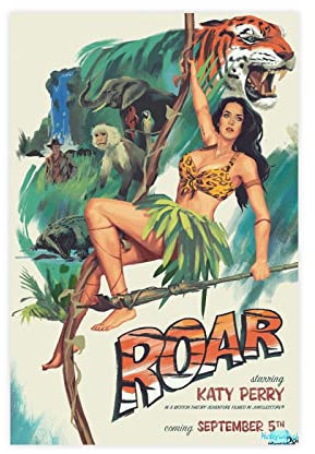 FUKITT Katy Perry Poster auf Leinwand, Wandkunst, Dekordruck, Bild Gemälde für Wohnzimmer, Schlafzimmer, Dekoration, ungerahmt, 30 x 45 cm