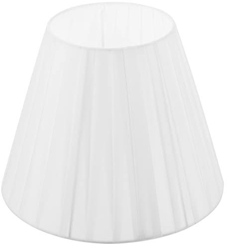 SOLUSTRE Dekorativer Plissee Lampenschirm Aus Abnehmbarer Lampenschirm Für Tischlampen Eleganter Ersatz Für Wohnzimmer Schlafzimmer Hotel Und Büro