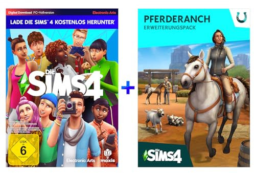 Die Sims 4 + Die Sims 4 Pferderanch-Erweiterungspack (EP14) | PC Download