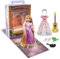 Disney Store Offizielle Prinzessin Story Puppe (Rapunzel from Tangled) 27,9 cm, inklusive Malbuch und zusätzlichem Kleid, Prinzessinnen-Puppe im klassischen Outfit, Prinzessinnenspielzeug für Mädchen