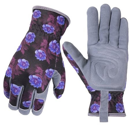 SKYDEER Damen Hirschleder Wildleder Gartenhandschuhe (SD6613/M)