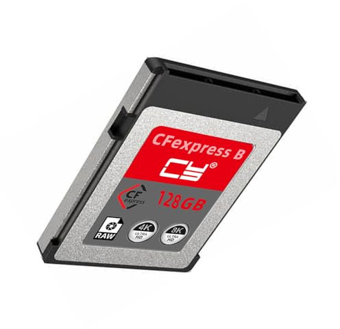 cablecc Carte mémoire CFEXPRESS type B CFE CFB 128 Go compatible avec XS Camera 8K RAW-PCIE Extension