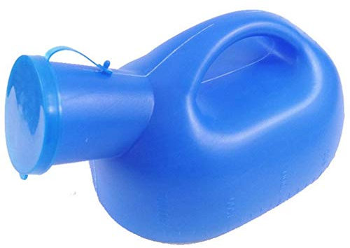 Urinal Herren Wiederverwendbares Urinal Herren-Urinal Mit Deckel Tragbares, Verdicktes Herren-Urinal 2000 ml, Wird Im Krankenhaus-Wohnmobil-Reise-WC Universal-Urinal Verwendet
