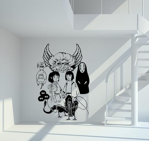 mein-motiv.com Wandtattoo Chihiros Reise ins Zauberland Größe M - ca. 60cm x 42cm