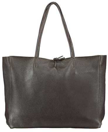 Hausfelder Manufaktur Shopper Dollaro (Dunkelbraun)