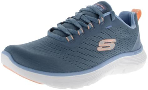 Skechers Flex Appeal 5.0 Baskets pour Femme, Bleu, 38 EU