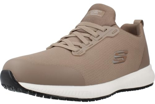 Skechers Men's Squad Sr Myton Sneaker, marrón, 46 EU