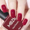 Dark Pink Nail Polish - Quick Dry Nail Varnish - Dark Purple Mixed Red Quick Dry Nail Varnish - Long Lasting Chip Resistant Air Dry No Need UV DIY Manicure Nail Art - Summer Manicure Decorations