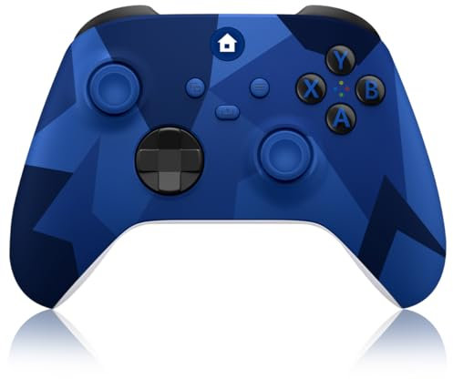 Xbox Controller Wireless für Xbox One, Xbox Series X/S, Xbox One X/S,Controller mit 3.5mm Kopfhörerbuchse,mit 2.4GHz Wireless Adapter,Camo Blau