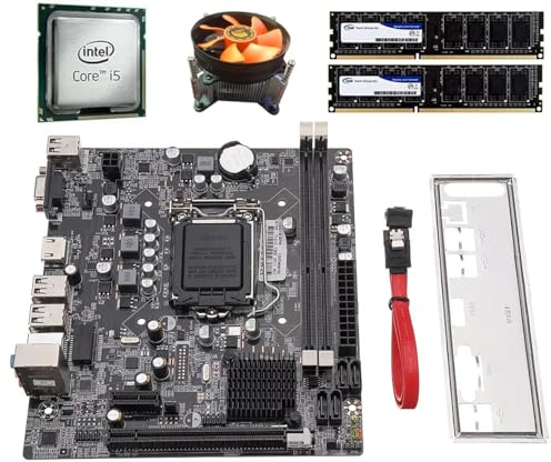 Kit Sostituzione Riparazione PC Computer Preassemblato e collaudato composto da: Scheda Madre MotherBoard OEM B75 + CPU i5-3470 + Cooler + MEMORIA RAM 16GB + Cavetto SATA