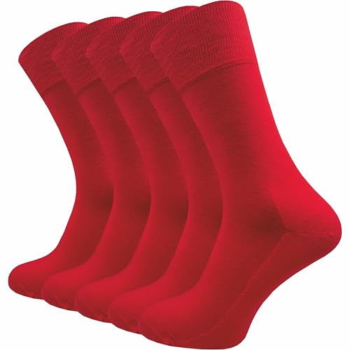 GAWILO Merino Socken für Herren aus 64% Schurwolle | 5 Paar hochwertige Strümpfe aus Merino Wolle kühlen im Sommer und wärmen im Winter