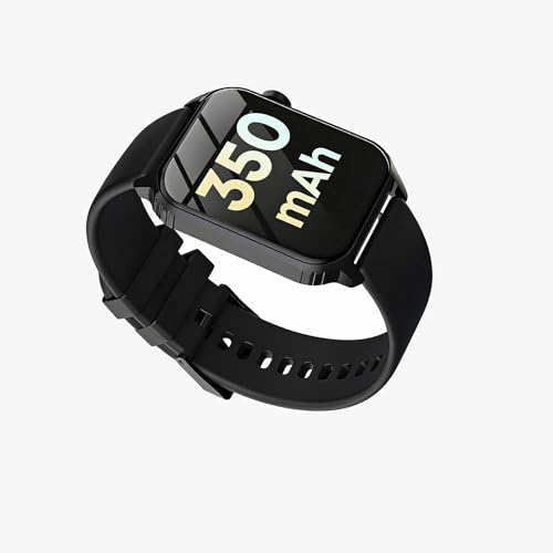 TRAUSI Smart Watches for Women Men, 1.83 inches HD Smartwatch with 120 Sports Modes, Heart Rate/Sleep Monitor, IP67 Waterproof, Bluetooth Call & Music Control for iPhone/Android (Jet Black)