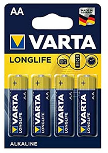 Varta Longlife 1,5V Zink-Kohle Mignon Batterien 4erPack