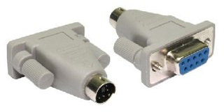 Aptii 9 pin porta seriale con mouse PS/2 maschio convertitore adattatore