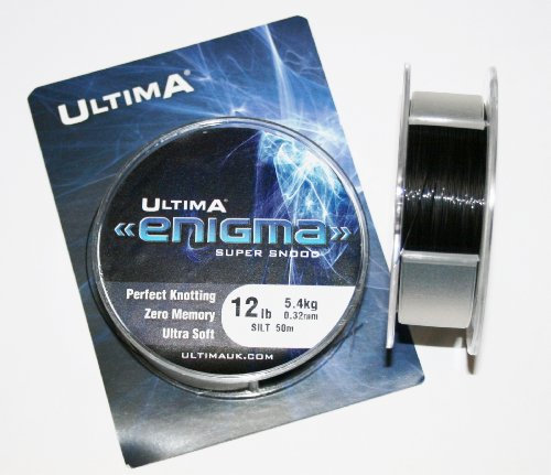 ULTIMA Enigma, Filo da Pesca specializzato, Bobina da 50 m da Uomo, Gris Limon, 0.32mm-12.0lb/5.5kg