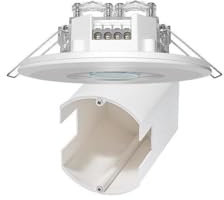 ESYLUX EP10428548 Unterputz Bewegungsmelder 360° Weiß IP20