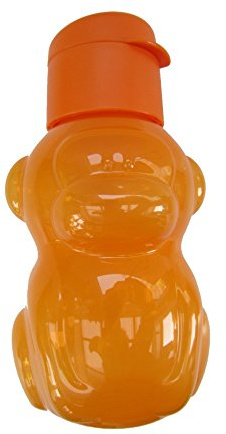 TUPPERWARE To Go Kinder 350 ml orange Affe EcoEasy Trinkflasche Eco Flasche Ökoflasche