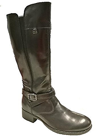 Nero Giardini Stivale in Pelle Bambina 35310 (39, Vitello Nero)