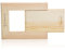 SULENO Sauna Abluftschieber Lüftungsgitter Belüftung Sauna 25 x 15 cm