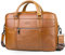 SPAHER Borsa Porta PC 15.6 Pollici Borsa per PC Portatile Notebook Borsa 24 Ore Ventiquattrore Vera Pelle Borse Valigetta Uomo Borsa Cartella Portadocumenti da Ufficio Lavoro Regalo per Uomo