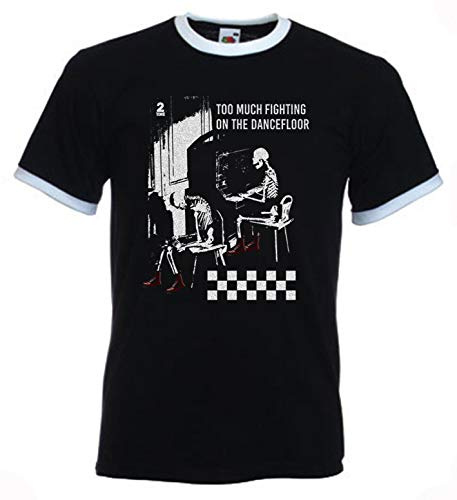 Ghost Town Too Much Fighting The Specials Contrast Ringer T-Shirt