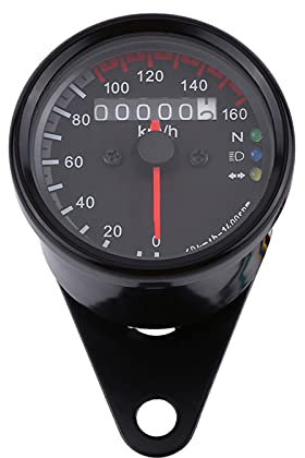 C Tacho Anzeige Glas,Motorrad Tacho Universal,Motorrad Tacho Ang,Motorrad Kilometerzähler,1 Stück Universal Led Digitaeige Tachometer Hintergrundbeleuchtung Signal Motorrad Drehzahlmer Geschwinditr K/