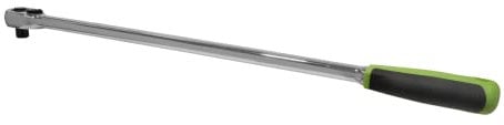 Siegen S01207 Ratchet Wrench, 1/2 inch Sq Drive Ex Long Pear-Head Flip Reverse