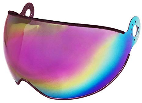 FK Visors Visiera compatibile con caschi MOMODESIGN® vecchio modello antigraffio 1,5mm, specchiata rosa - old model ECE 22-05